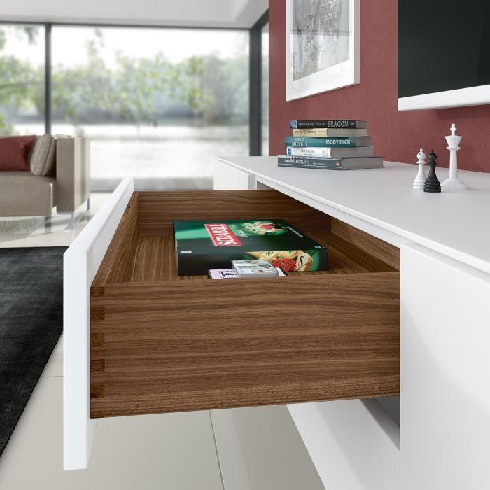 Softclose Concealed Undermount Quadro V6 Drawer Channel with Catch - Metior