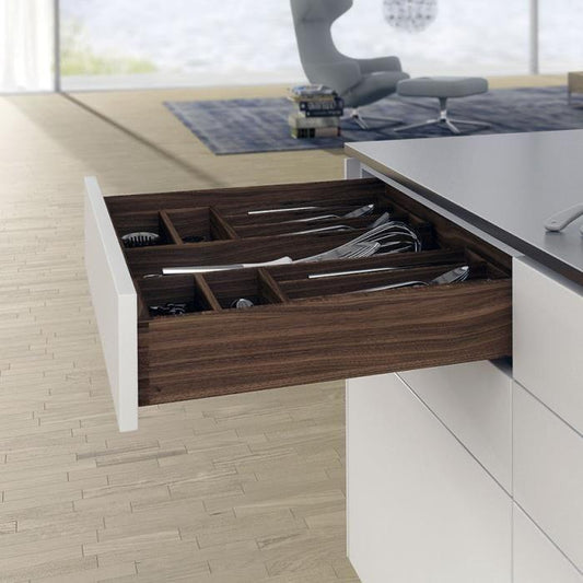 Push To Open Concealed Undermount Quadro V6 Drawer Channel with Catch - Metior