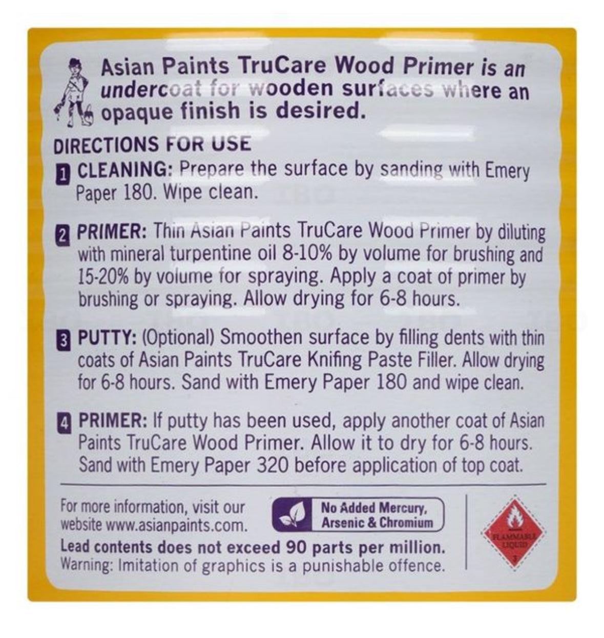 TruCare Wood Primer - Metior