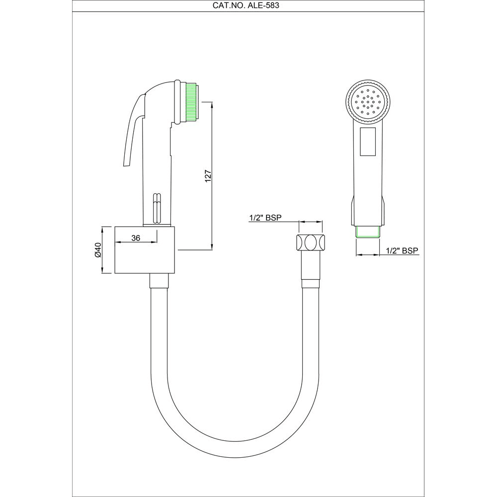 Hand Shower / Health Faucet - Metior