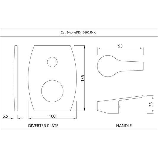 Single Lever Divertor Pack - Metior