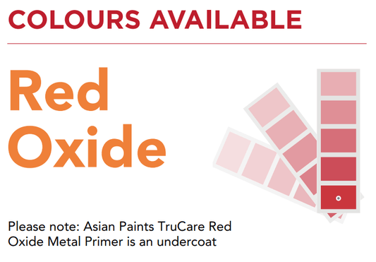 Trucare Red Oxide Metal Primer - Metior